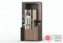 Кофе-модуль под установку напольного кофейного автомата 1060х2284х800